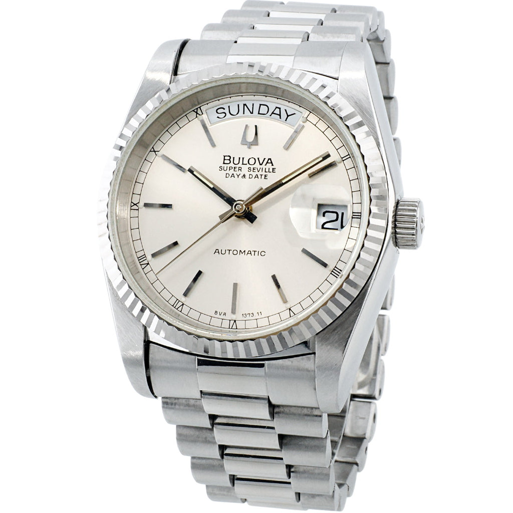 Bulova Super Seville Ref. 4410103 Cal. 2834-2 Automatic Winding, Overhauled, P8, Manufactured in 1988