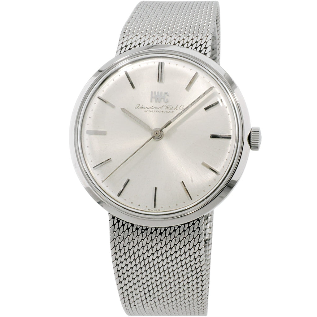 IWC Ref.2400 純正メッシュブレスレット Cal.403 手巻き OH済 1973年製