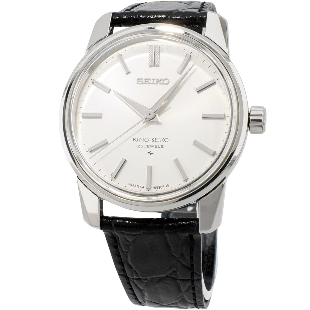 King Seiko Second Model 44-9990 Late Model, Cal. 44A, Manual-wind, Overhauled, Manufactured in 1968 (Showa 43)