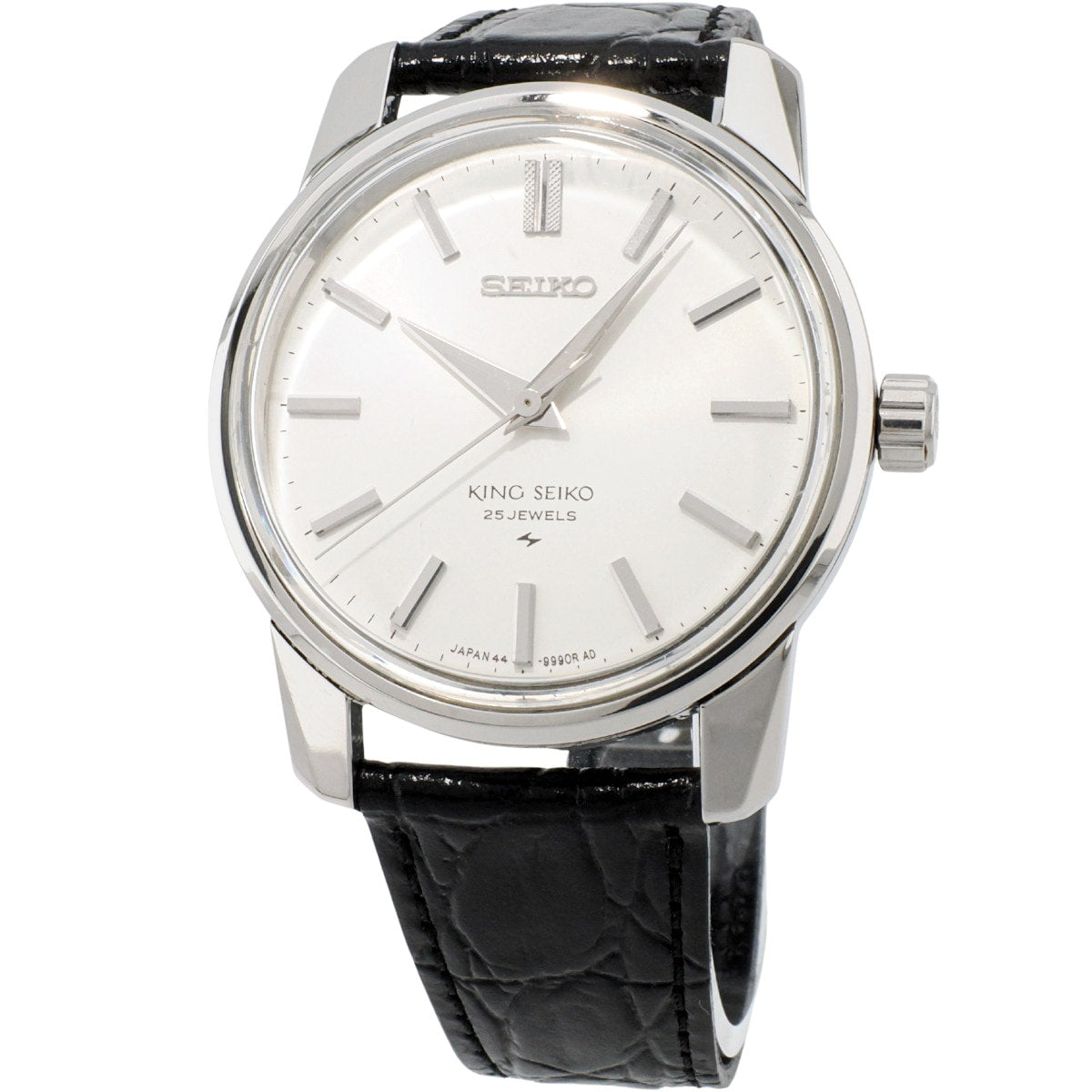 King Seiko Second Model 44-9990 Late Model, Cal. 44A, Manual-wind, Overhauled, Manufactured in 1968 (Showa 43)