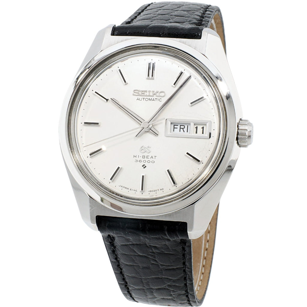 Grand Seiko 6146-8000 Late Model, 10-Beat, Automatic, Overhauled, Manufactured in 1968 (Showa 43)