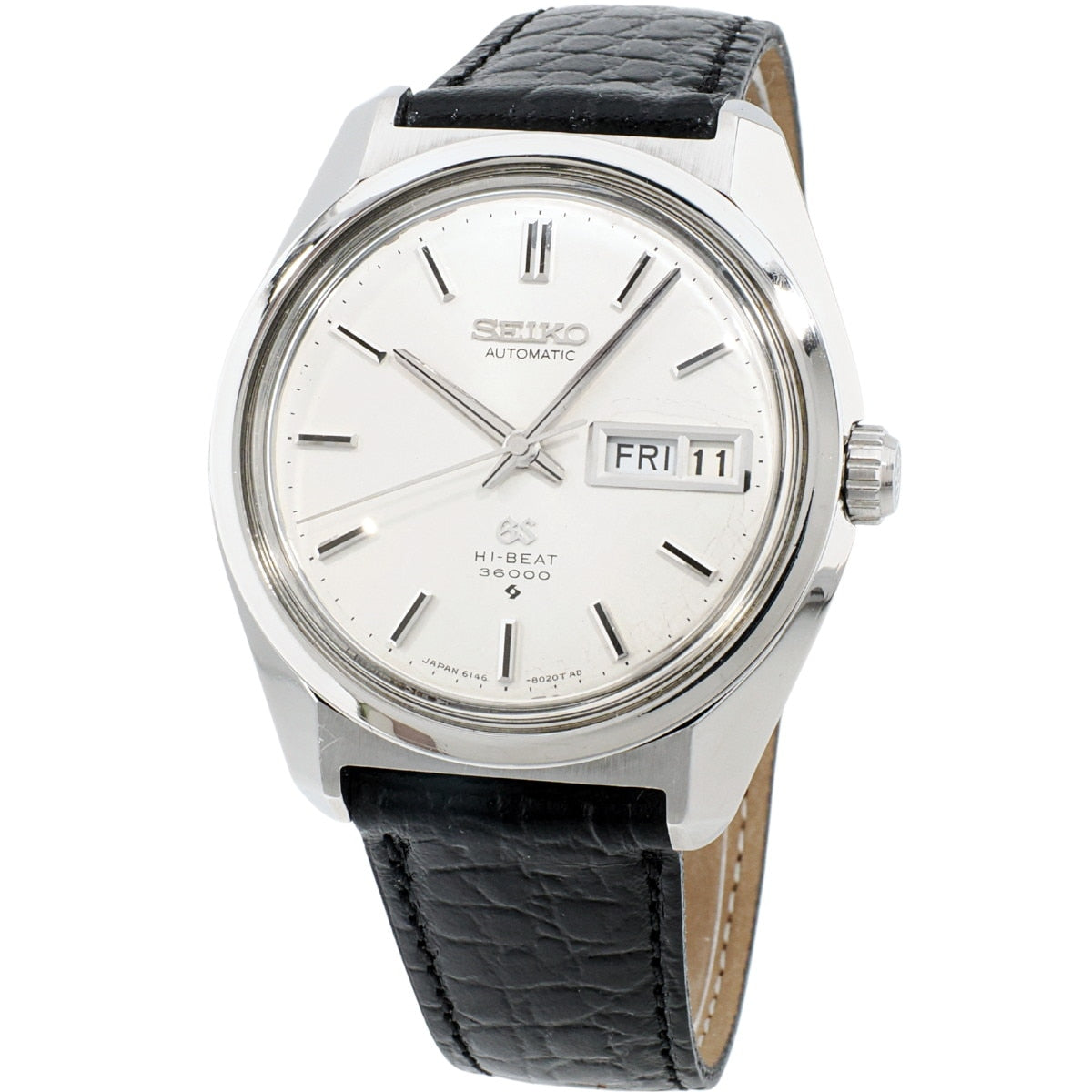 Grand Seiko 6146-8000 Late Model, 10-Beat, Automatic, Overhauled, Manufactured in 1968 (Showa 43)