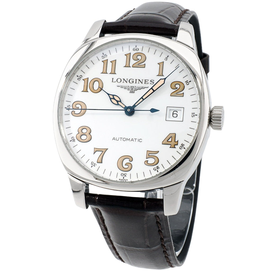 Longines Spirit Ref.L2.699.4, white dial, Cal.L619.2 (ETA2892A2) automatic, serviced, original buckle, pre-owned