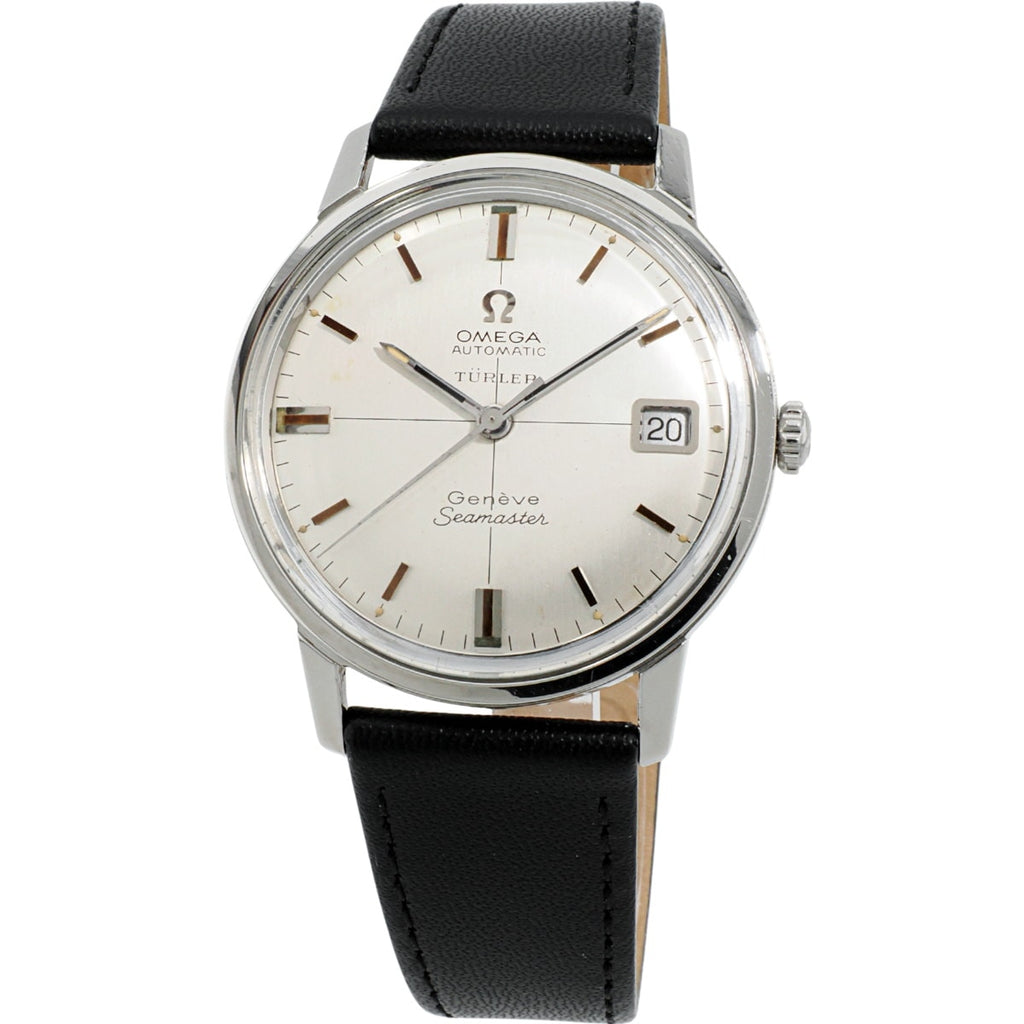 オメガ シーマスター ジュネーブ 166.002 チューラーWネーム Cal.565 自動巻 OH済 1967年製