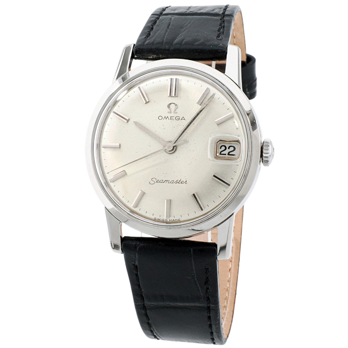 Omega Seamaster Ref.136.005 Cal.610 17 Jewels Manual Wind, Overhauled, Manufactured in 1964 Omega
