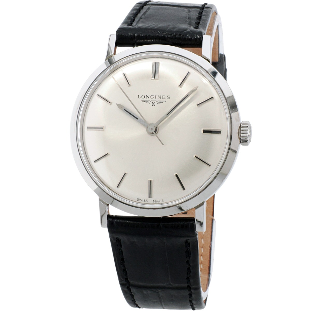 Longines Ref. 7839-1 Screw-back Cal. 284 17 Jewels Manual-winding, Serviced, Made in 1967