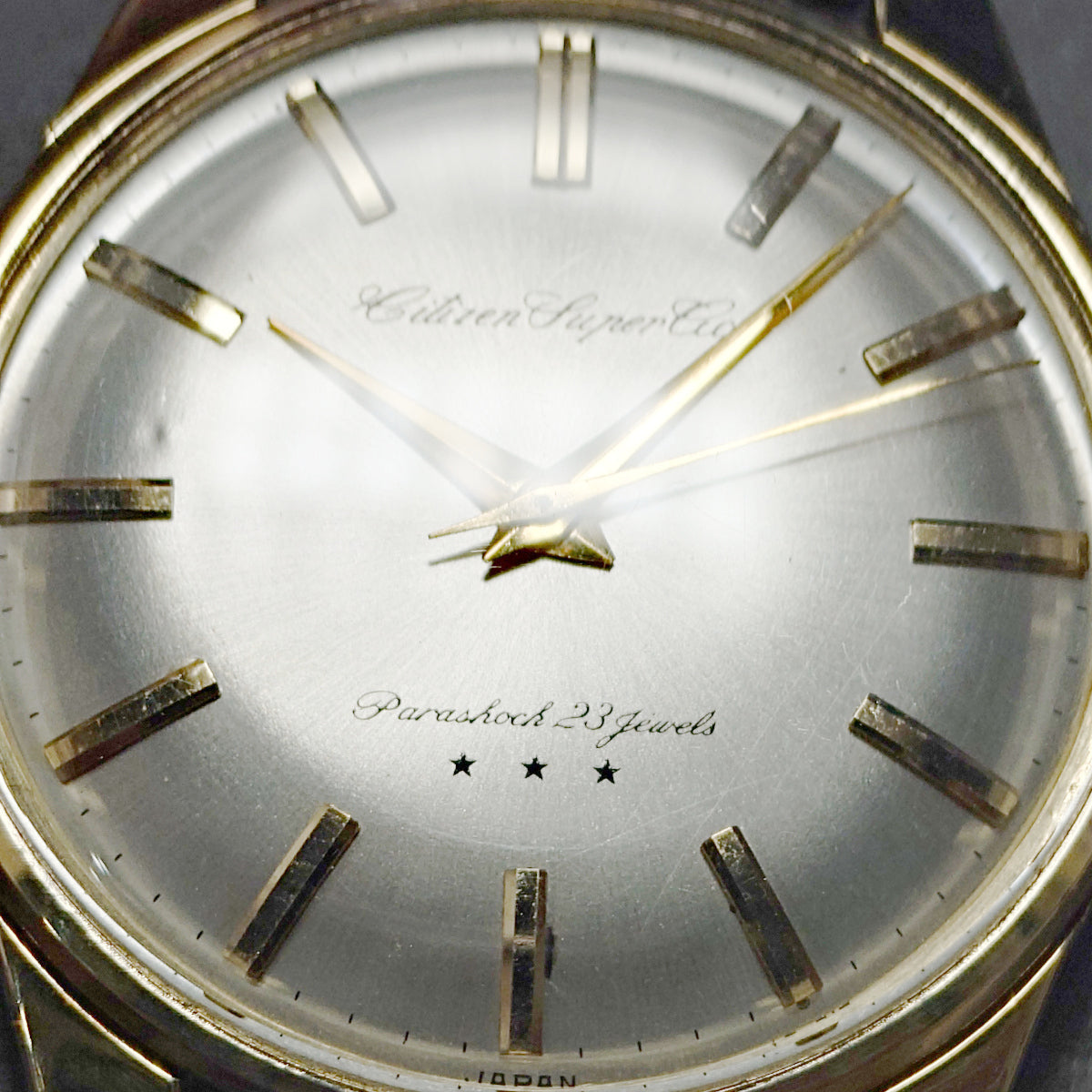 シチズン スーパーエース A51507081 14金張り 38mm大型ケース 23石 手巻 OH済 1963年製（昭和38年）