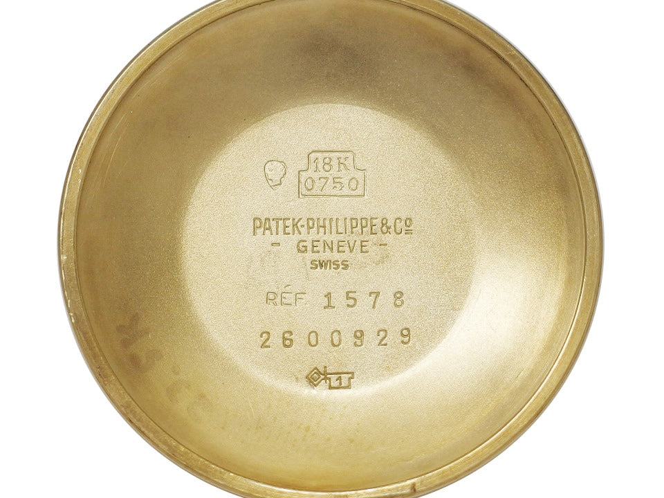 Patek Philippe Calatrava Ref. 1578 18K Yellow Gold with Guarantee and Archives Cal. 27SC Manual Winding Overhauled Made in 1956