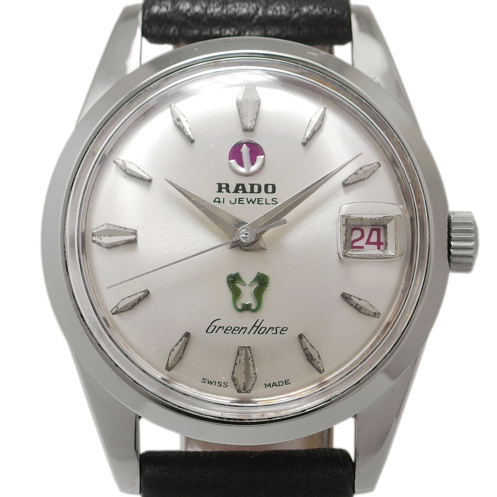 Rado Green Horse 41 Jewels Ref.11657 Cal.AS1789 Automatic Serviced 1970s