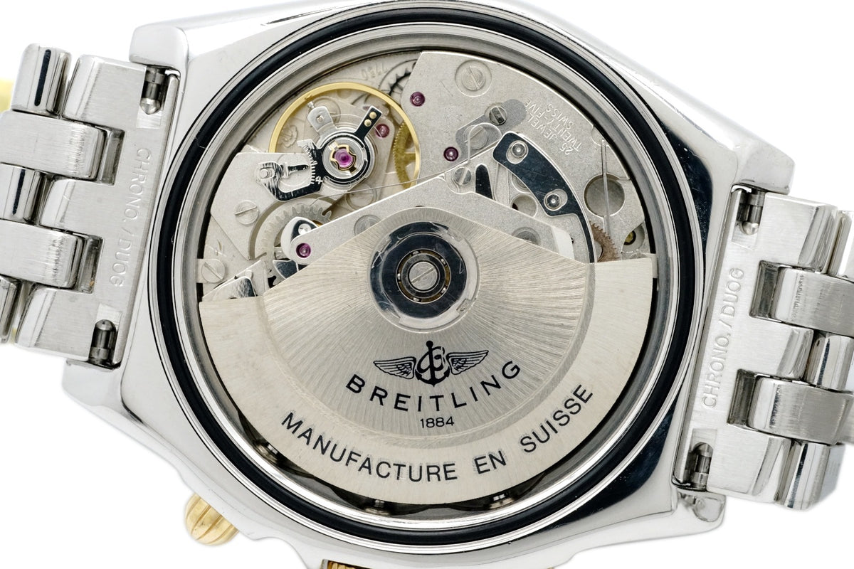 Breitling Chronomat GT B13050.1 Mother-of-Pearl Dial Automatic Winding Overhauled Released in 1997 USED