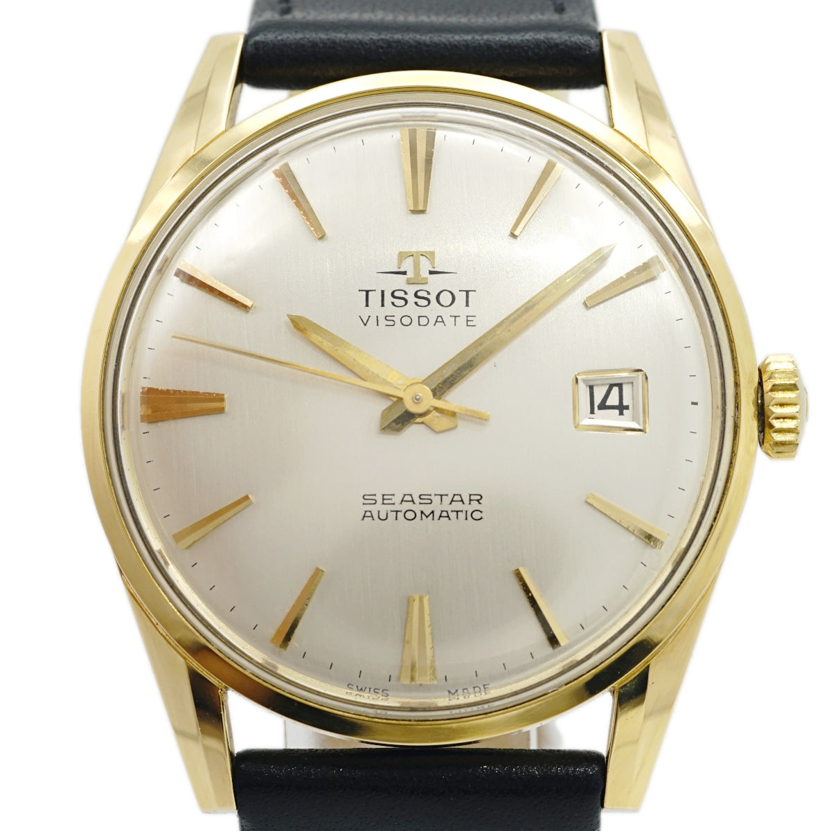 Tissot Visodate Seastar Ref. 43501 Gold Plated Case Cal. 784 Automatic Movement Overhauled 1962