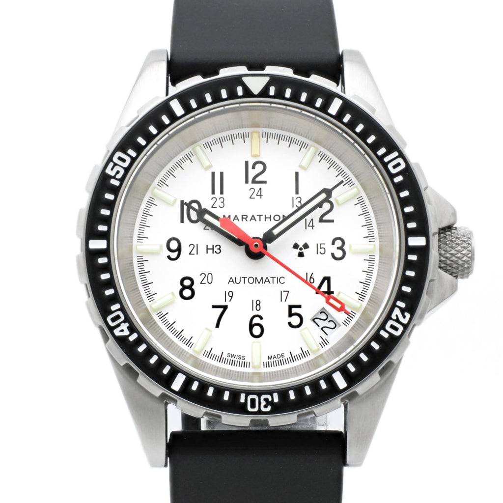 Marathon JSAR Divers 300M 36mm White Dial Automatic WW194026-WD USED MARATHON