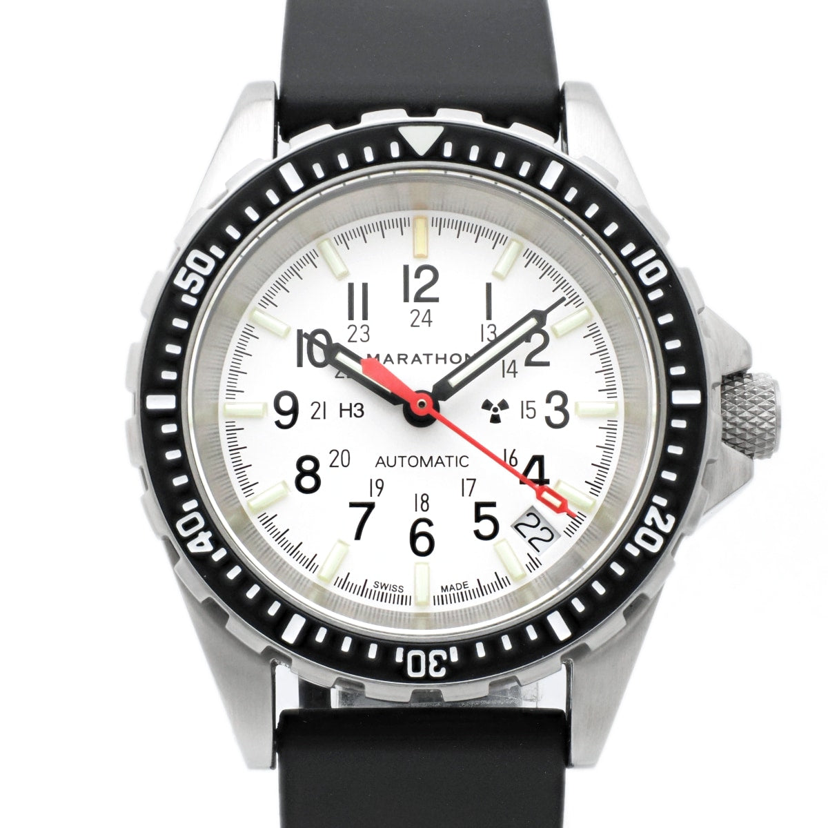 Marathon JSAR Divers 300M 36mm White Dial Automatic WW194026-WD USED MARATHON