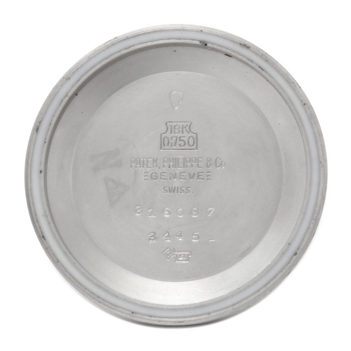 パテックフィリップ カラトラバ Ref.3445 18KWG アーカイブ付き Cal.27-460M 自動巻 OH済 1964年製 Patek Philippe