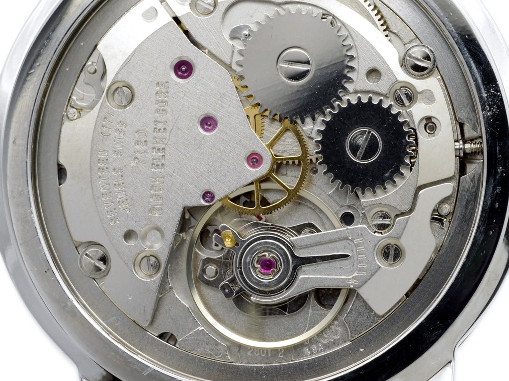Ricoh Takano Chateau Reissue, White Dial, Stainless Steel Case, with Box and Papers, 17 Jewels, Manual-Wind, Serviced, Released in 1998, USED