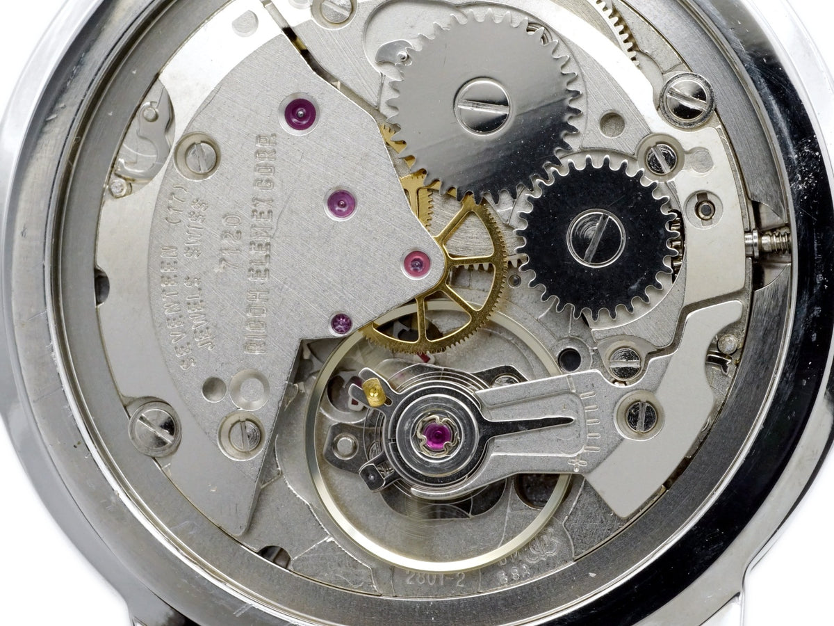 Ricoh Takano Chateau Reissue, White Dial, Stainless Steel Case, with Box and Papers, 17 Jewels, Manual-Wind, Serviced, Released in 1998, USED