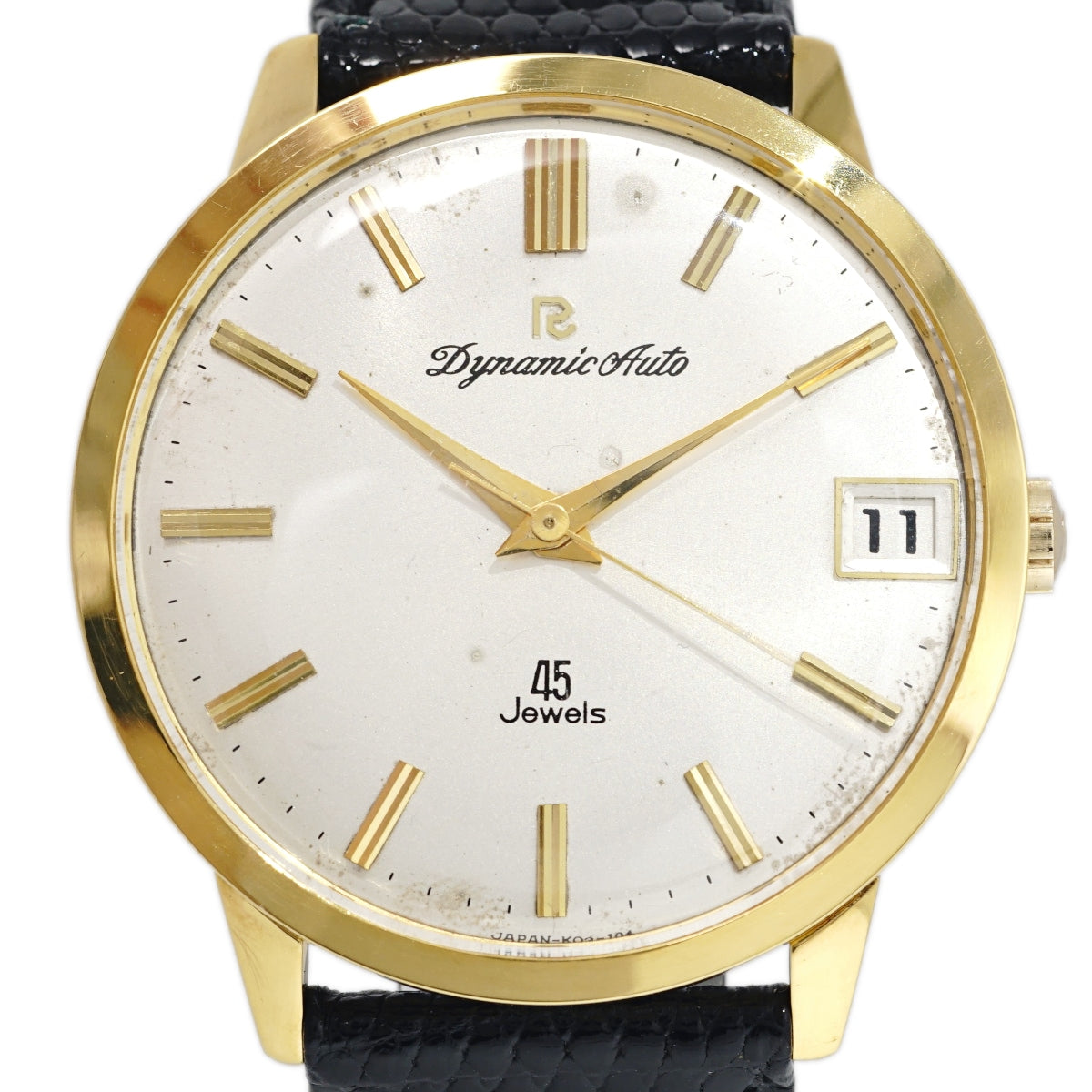 Ricoh Dynamic Auto 45 Jewels Ref. 57109-45 Gold Plated Original Buckle Automatic OH serviced 1960s