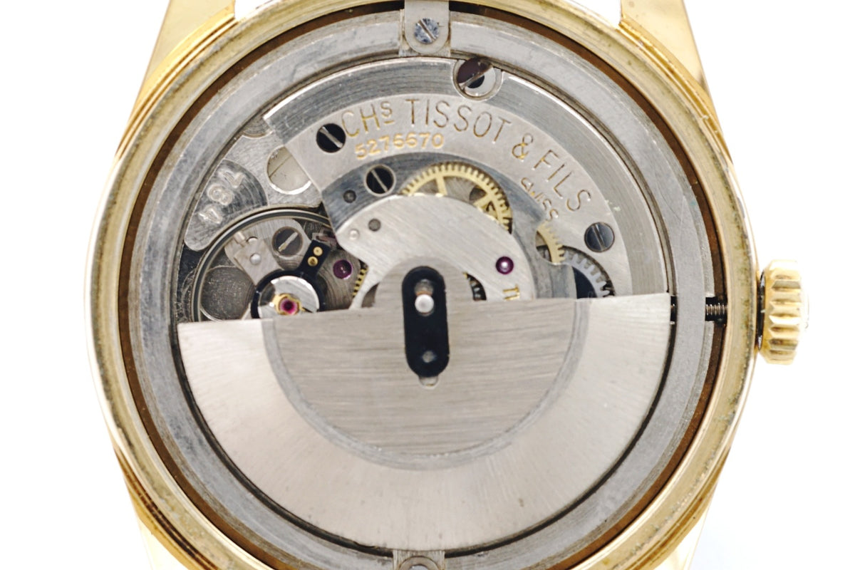 Tissot Visodate Seastar Ref. 43501 Gold Plated Case Cal. 784 Automatic Movement Overhauled 1962