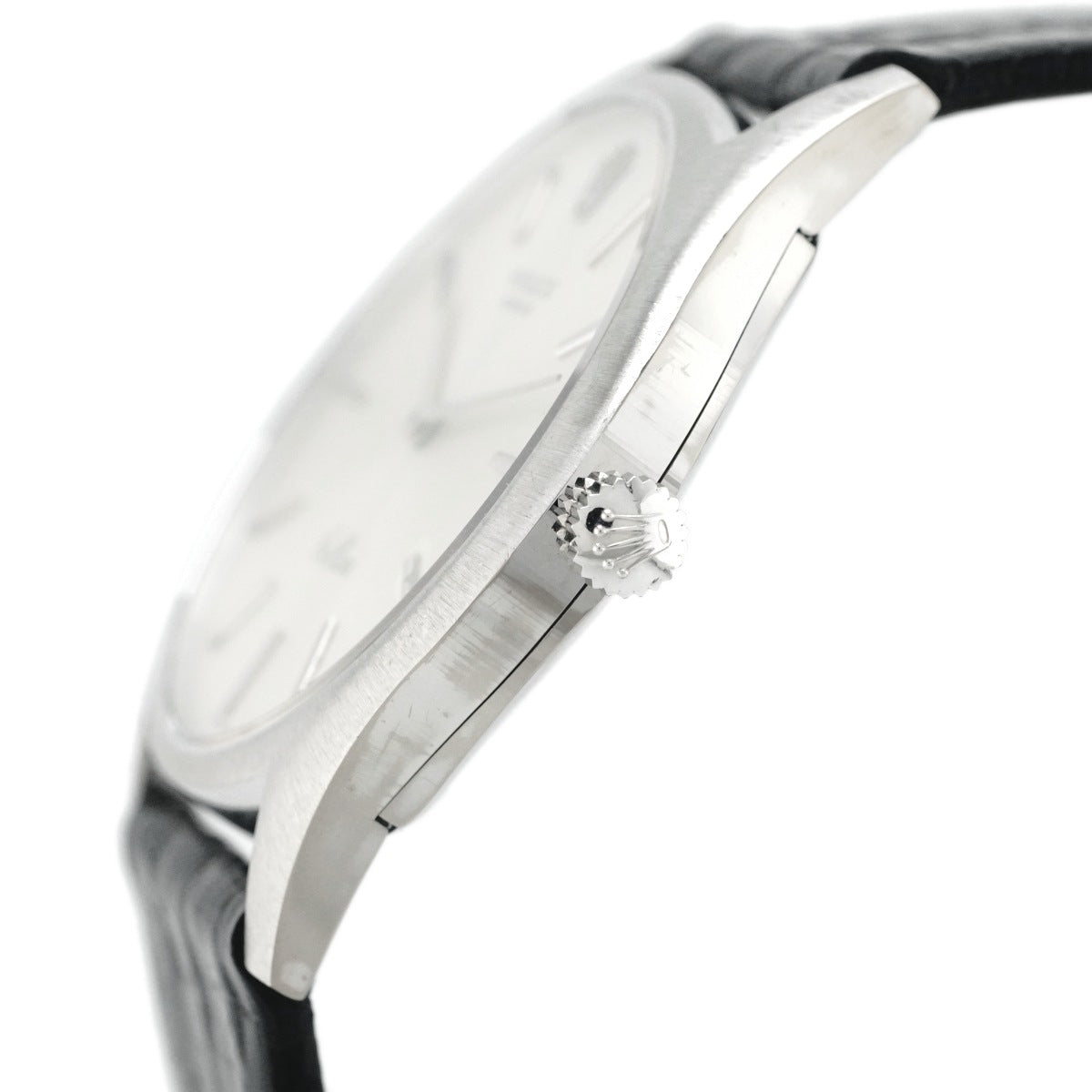 Rolex Cellini Ref. 3804 18K White Gold Cal. 1601 Manual Winding Overhauled Original Buckle Made in 1974 Rolex