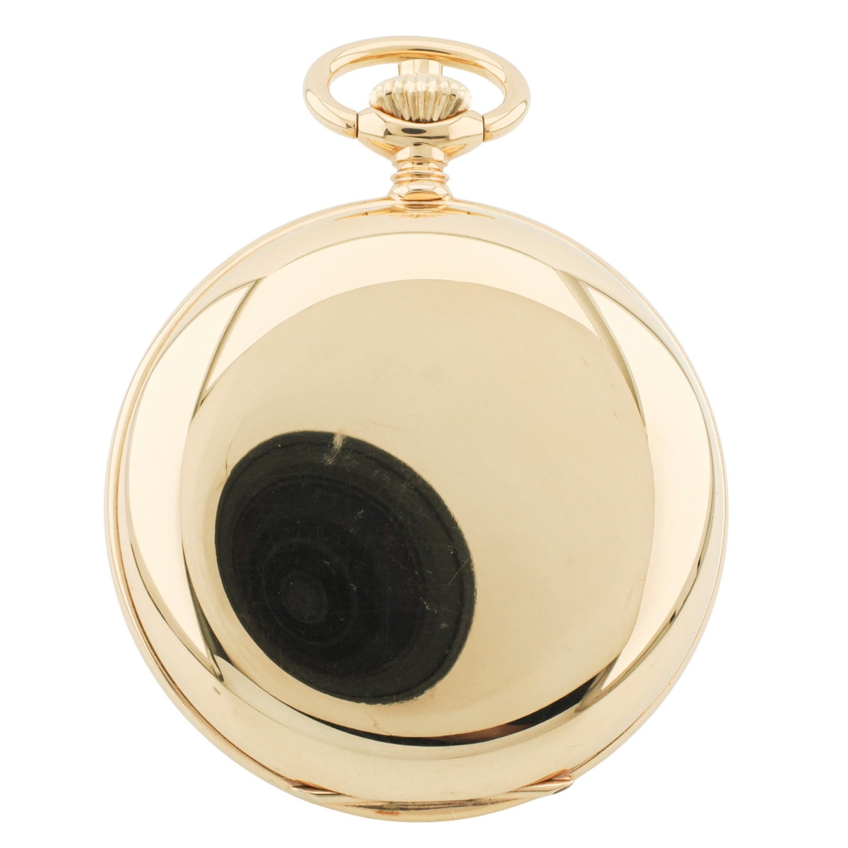Longines Pocket Watch 5108 Hunter Case Gold Plated Case With Box and Papers Cal.L878.4 Manual Winding Overhauled Purchased Circa 1984