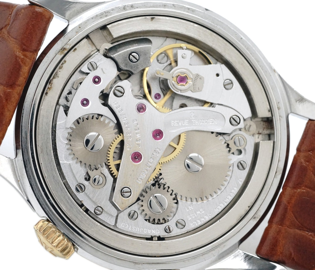 Revue Thommen Cricket Calendar Limited Edition of 850 Ref. 8318001 Alarm Function 17 Jewels Manual Wind Overhauled USED