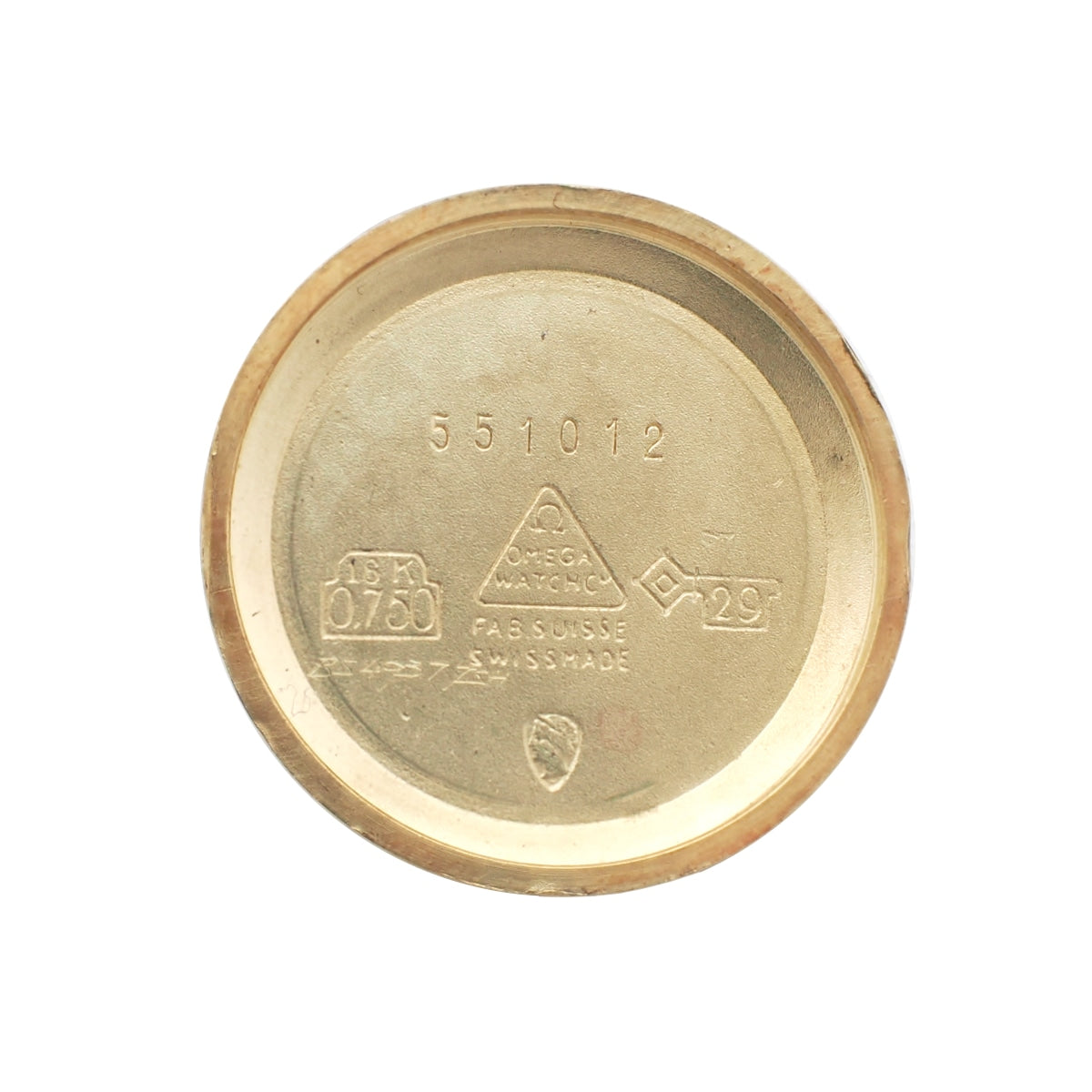 オメガ レディマチック 18金無垢 レディース Ref.551012 Cal.661 自動巻 OH済 1969年製
