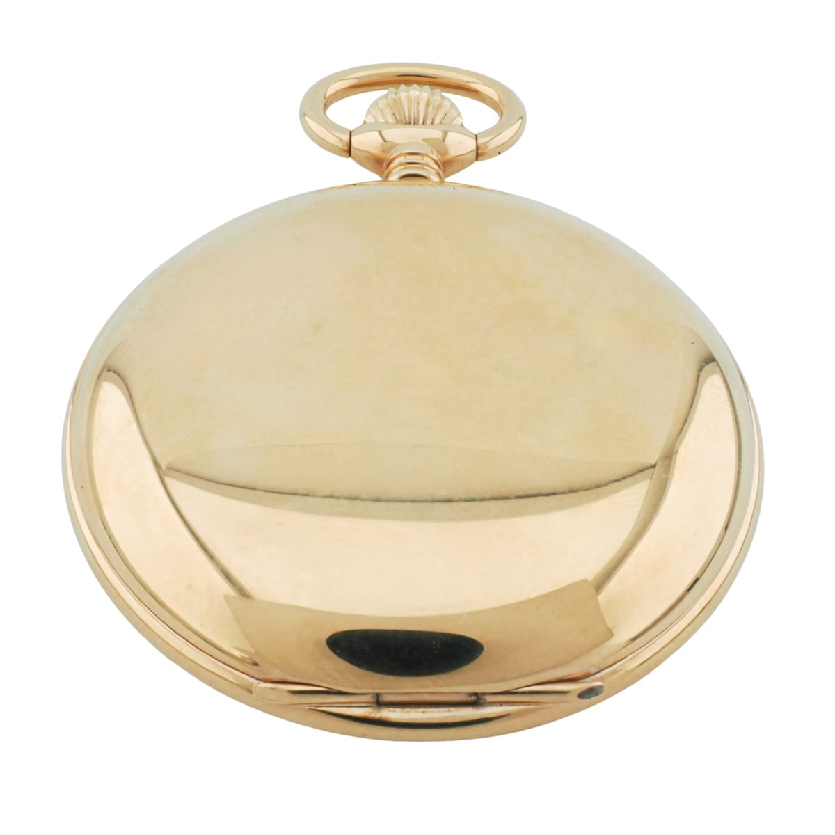 Longines Pocket Watch 5108 Hunter Case Gold Plated Case With Box and Papers Cal.L878.4 Manual Winding Overhauled Purchased Circa 1984