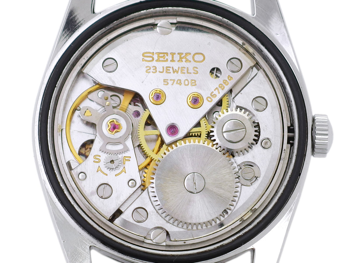 [Rare] Seiko Lord Marvel 5740-8000 Low-Beat, Full Arabic Numerals, Cal.5740B, 23 Jewels, Manual Wind, Overhauled, Manufactured in 1967 (Showa 42)