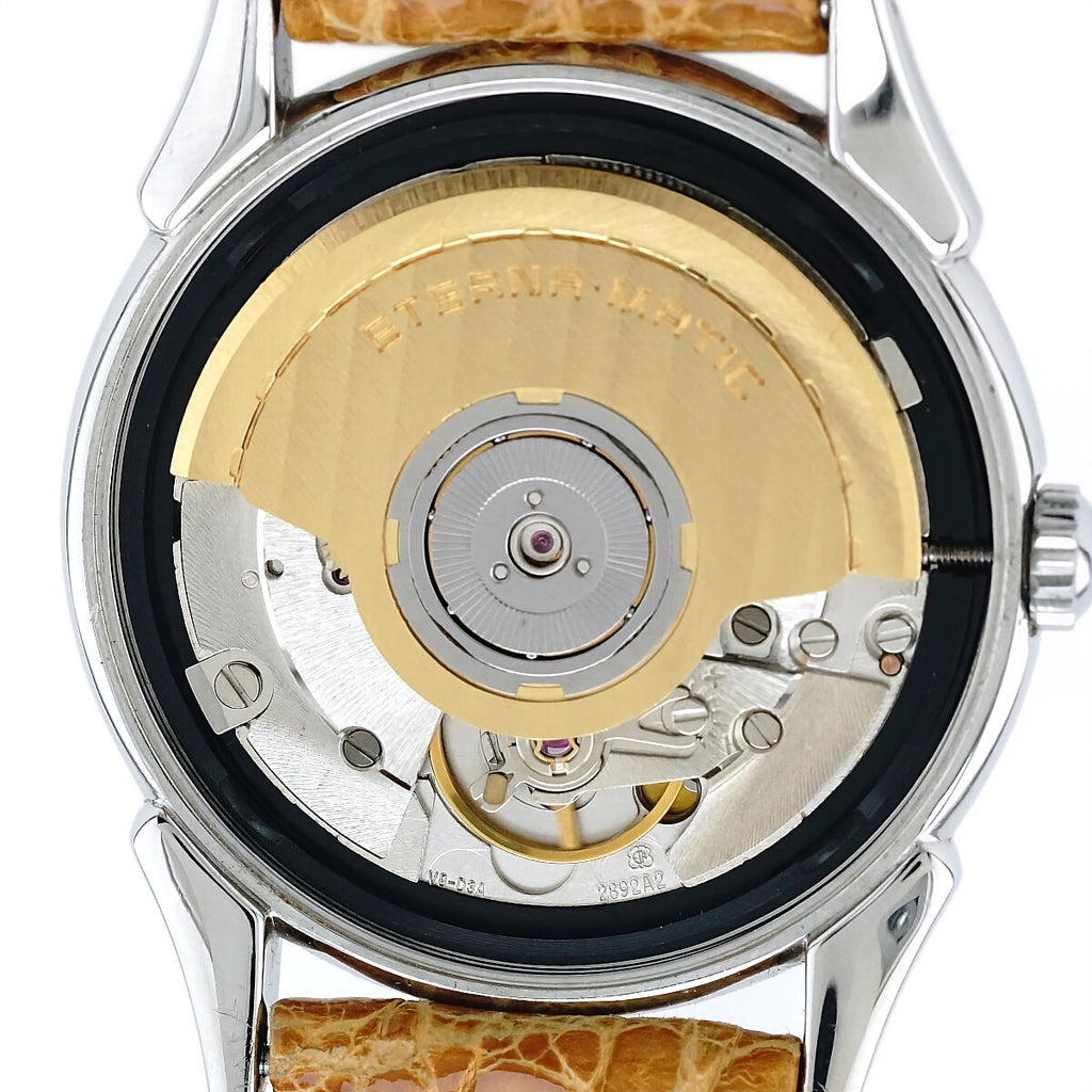 Eterna-Matic Limited Edition 8400.41 Caseback with aftermarket engraving Cal. 2892A2 Automatic 2000s USED