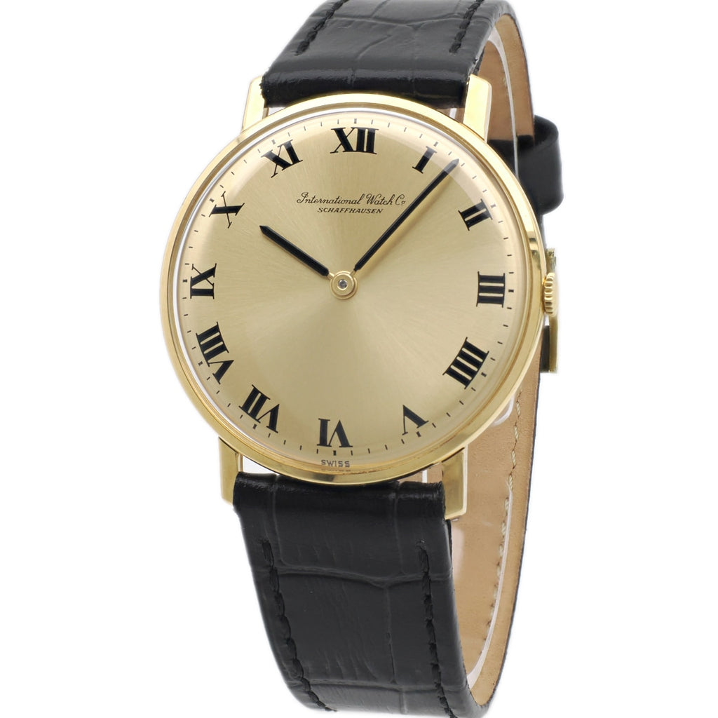 IWC 18金無垢 Ref.1416 ローマインデックス Cal.422 手巻き OH済 1966年製