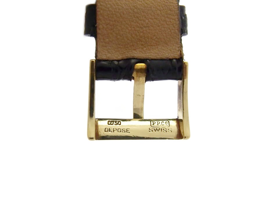 Patek Philippe Calatrava Ref. 1578 18K Yellow Gold with Guarantee and Archives Cal. 27SC Manual Winding Overhauled Made in 1956