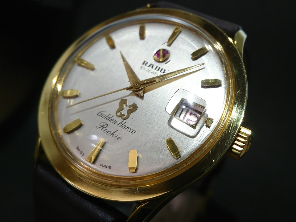 ラドー ゴールデンホース ルーキー 30石 Ref.11730 自動巻 OH済 1960年代 Rado