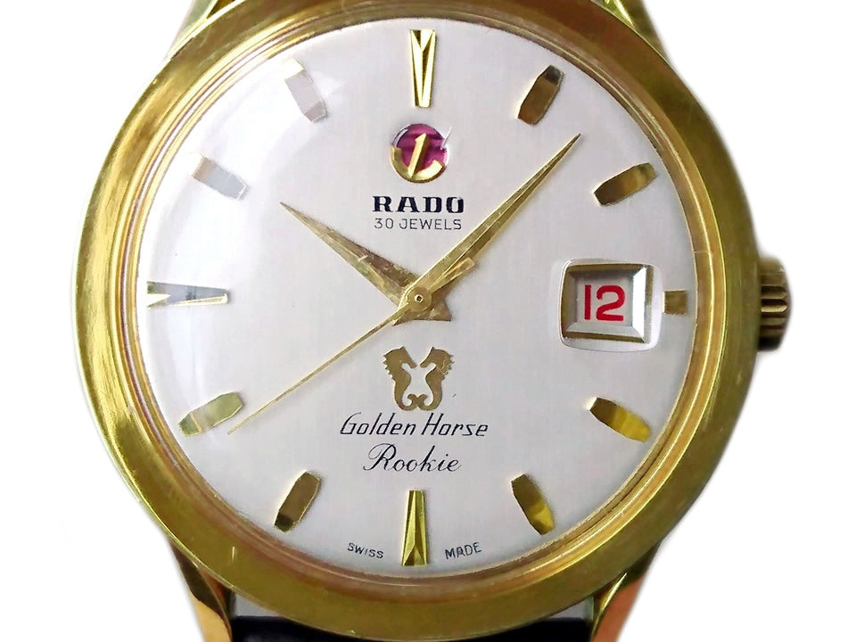 ラドー ゴールデンホース ルーキー 30石 Ref.11730 自動巻 OH済 1960年代 Rado