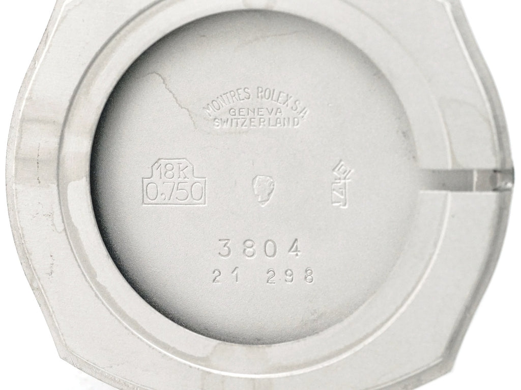 ロレックス チェリーニ Ref.3804 18Kホワイトゴールド Cal.1601 手巻 OH済 純正尾錠 1974年製 Rolex