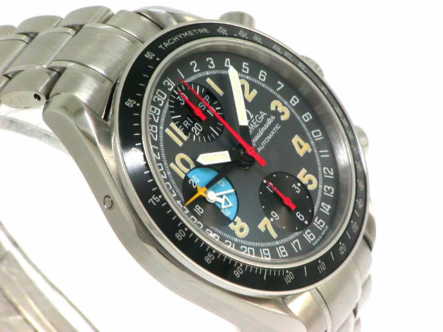 オメガ スピードマスター 3520-53 トリプルカレンダー マーク40 AM/PM 自動巻 OH済 USED