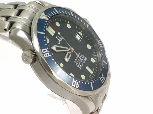 オメガ シーマスター 300m 2531.80 自動巻 ブルー OH済 USED