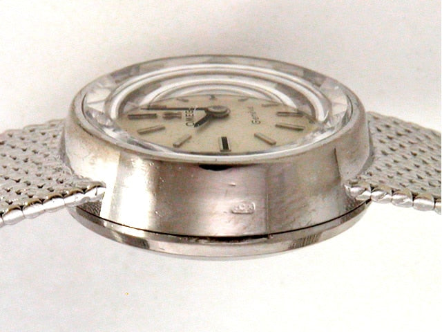 オメガ ジュネーブ 婦人用 18K ホワイトゴールド 手巻 1960年代