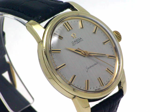 オメガ シーマスター キャップゴールド Cal.552 自動巻 OH済 1960年代