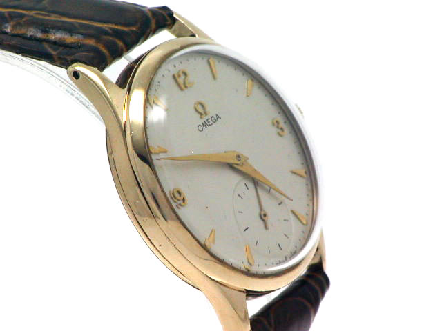 オメガ 30mmキャリバー スモールセコンド Cal.266 手巻 OH済み 1950年代