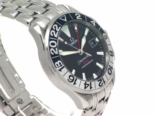 オメガ シーマスターGMT 50周年記念 2534.50 自動巻 OH済 USED