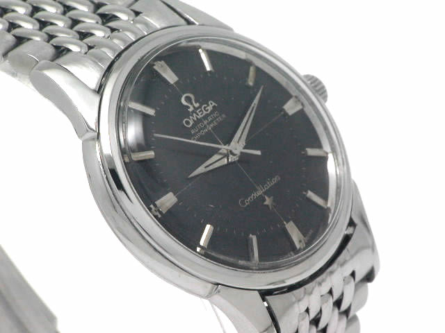 オメガ コンステレーション 12角ブラックダイアル Cal.551 自動巻 OH済 1960年代