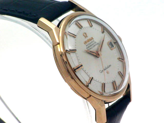 オメガ 18K コンステレーション 12角ダイヤル 168.05/6 Cal.561 自動巻 OH済 1965年