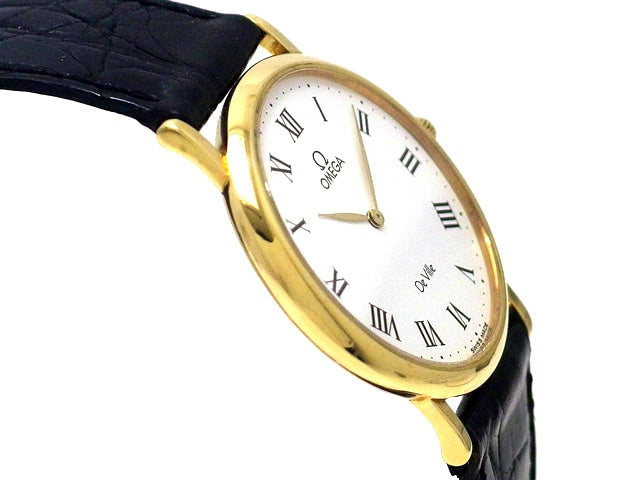 オメガ デヴィル 18K 195.2378 Cal.1378 クオーツ OH済 USED