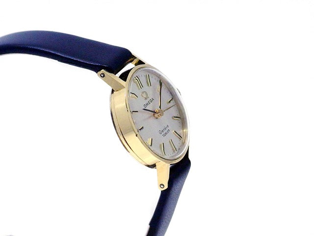 オメガ ジュネーブ チューラーWネーム 531.008 Cal.630 18K 手巻 レディース OH済 1969年製