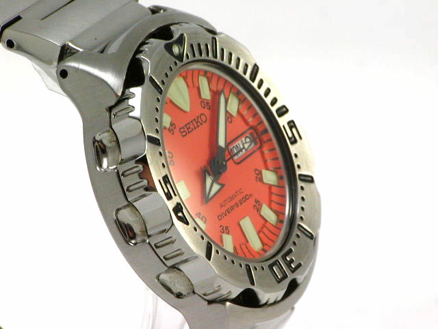 セイコー スキューバ ダイバーズ 200 自動巻 43mm SKX781K 7S26 USED　