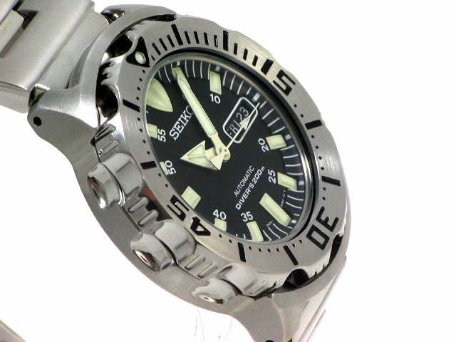 セイコー スキューバ SKX779(ブラックモンスター) 7S26-0350 自動巻 USED　