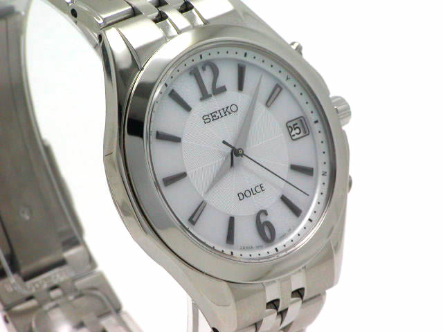 セイコー SADZ075 ドルチェ 7B52 ソーラー電波 チタン USED