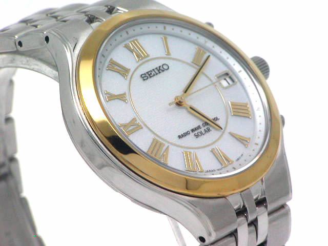 セイコー ドルチェ 7B22-0AN0 ソーラー電波 USED