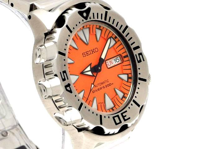 セイコー スーペリア SRP309J1 オレンジモンスター 自動巻 USED
