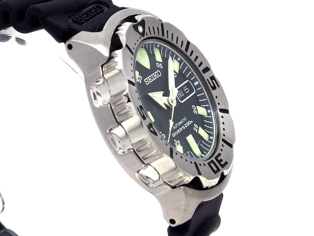 セイコー スキューバ  ダイバーズ200M ブラックモンスター SKX779K 7S26-0350 自動巻 USED